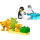 LEGO DUPLO 10442 Rodziny dzikich zwierząt pingwiny i lwy - 1299016 - zdjęcie 6